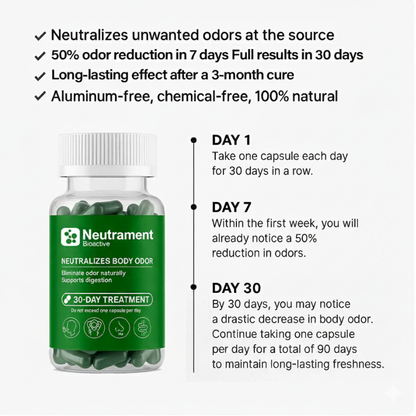 Natural Bioactive Probiotic for Odor & Halitosis Control
